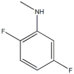 2,5-difluoro-N-methylaniline Structure