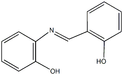 2-[N-(2-hydroxyphenyl)carboximidoyl]phenol 구조식 이미지