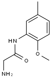 2-amino-N-(2-methoxy-5-methylphenyl)acetamide 구조식 이미지