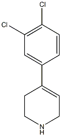 4-(3,4-dichlorophenyl)-1,2,3,6-tetrahydropyridine Structure