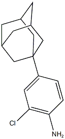 4-(adamantan-1-yl)-2-chloroaniline Structure