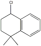 4-chloro-1,1-dimethyl-1,2,3,4-tetrahydronaphthalene 구조식 이미지