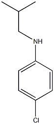 4-chloro-N-(2-methylpropyl)aniline 구조식 이미지