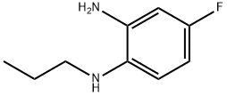 4-fluoro-1-N-propylbenzene-1,2-diamine 구조식 이미지