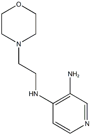 4-N-[2-(morpholin-4-yl)ethyl]pyridine-3,4-diamine Structure