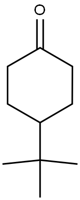4-tert-butylcyclohexan-1-one 구조식 이미지