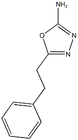 5-(2-phenylethyl)-1,3,4-oxadiazol-2-amine Structure