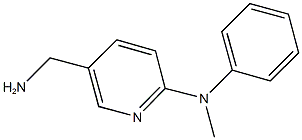 5-(aminomethyl)-N-methyl-N-phenylpyridin-2-amine Structure