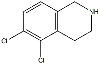 5,6-dichloro-1,2,3,4-tetrahydroisoquinoline Structure
