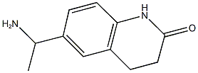 6-(1-aminoethyl)-1,2,3,4-tetrahydroquinolin-2-one 구조식 이미지