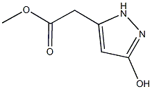 methyl 2-(3-hydroxy-1H-pyrazol-5-yl)acetate Structure