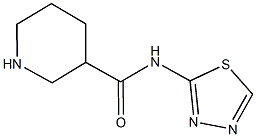 N-(1,3,4-thiadiazol-2-yl)piperidine-3-carboxamide Structure