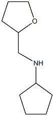 N-(oxolan-2-ylmethyl)cyclopentanamine 구조식 이미지