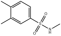 N,3,4-trimethylbenzene-1-sulfonamide Structure