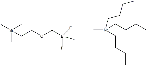 Tributyl methylammonium [2-(trimethylsilyl)ethoxy]-methyltrifluoroborate Structure