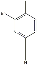 6-bromo-5-methylpyridine-2-carbonitrile Structure