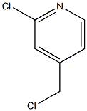 2-CHLORO-4-CHLOROMETHYLPYRIDINE Structure