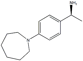 (1S)-1-(4-AZEPAN-1-YLPHENYL)ETHANAMINE Structure