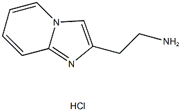 2-IMIDAZO[1,2-A]PYRIDIN-2-YLETHANAMINE HYDROCHLORIDE 구조식 이미지