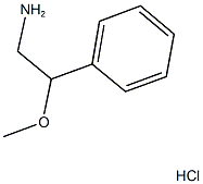 2-methoxy-2-phenylethanamine hydrochloride Structure