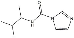 N-(1,2-dimethylpropyl)-1H-imidazole-1-carboxamide 구조식 이미지