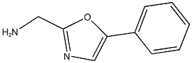 (5-phenyl-1,3-oxazol-2-yl)methylamine 구조식 이미지