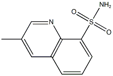 3-methylquinoline-8-sulfonamide 구조식 이미지