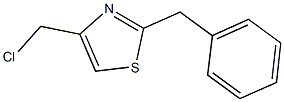 2-benzyl-4-(chloromethyl)-1,3-thiazole 구조식 이미지