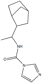 N-(1-bicyclo[2.2.1]hept-2-ylethyl)-1H-imidazole-1-carboxamide Structure