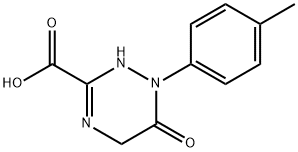 1-(4-methylphenyl)-6-oxo-1,4,5,6-tetrahydro-1,2,4-triazine-3-carboxylic acid 구조식 이미지