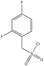 (2,4-difluorophenyl)methanesulfonyl chloride 구조식 이미지