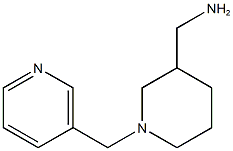 [1-(pyridin-3-ylmethyl)piperidin-3-yl]methanamine 구조식 이미지