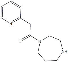 1-(1,4-diazepan-1-yl)-2-(pyridin-2-yl)ethan-1-one Structure