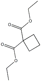 1,1-diethyl cyclobutane-1,1-dicarboxylate Structure
