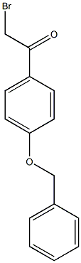 1-[4-(benzyloxy)phenyl]-2-bromoethan-1-one Structure