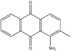 1-amino-2-methyl-9,10-dihydroanthracene-9,10-dione Structure