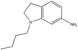 1-butyl-2,3-dihydro-1H-indol-6-amine 구조식 이미지