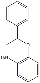 2-(1-phenylethoxy)aniline Structure