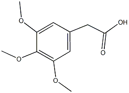 2-(3,4,5-trimethoxyphenyl)acetic acid Structure