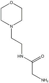 2-amino-N-(2-morpholin-4-ylethyl)acetamide Structure