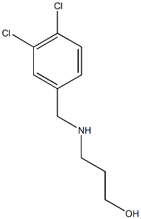 3-{[(3,4-dichlorophenyl)methyl]amino}propan-1-ol Structure