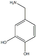 4-(aminomethyl)benzene-1,2-diol Structure
