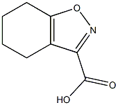 4,5,6,7-tetrahydro-1,2-benzoxazole-3-carboxylic acid Structure