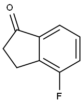 4-fluoro-2,3-dihydro-1H-inden-1-one 구조식 이미지