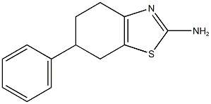 6-phenyl-4,5,6,7-tetrahydro-1,3-benzothiazol-2-amine Structure