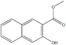 methyl 3-hydroxynaphthalene-2-carboxylate 구조식 이미지