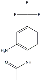 N-[2-amino-4-(trifluoromethyl)phenyl]acetamide Structure