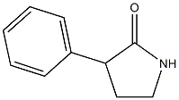 3-phenylpyrrolidin-2-one Structure