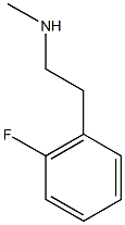 [2-(2-Fluorophenyl)ethyl]methylamine 구조식 이미지