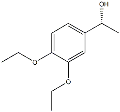 (1R)-1-(3,4-DIETHOXYPHENYL)ETHANOL 구조식 이미지